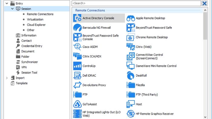 Tính năng nổi bật của Remote Desktop Manager - Quản lý kết nối VPN