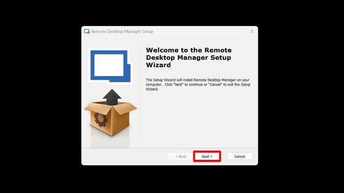 Hướng dẫn tải Remote Desktop Manager - bước 2