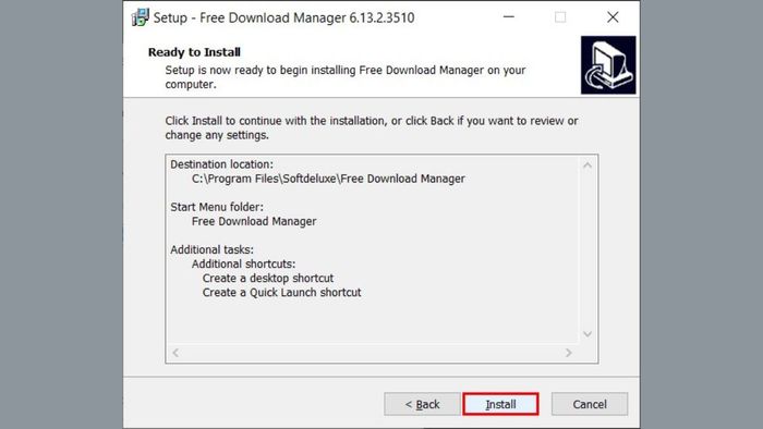 Hướng dẫn cài đặt Free Download Manager - bước 3
