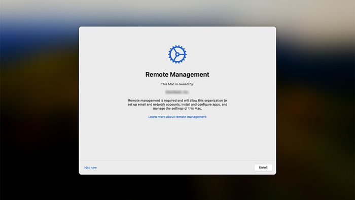 Cách kiểm tra MDM MacBook khi cài lại macOS - bước 4
