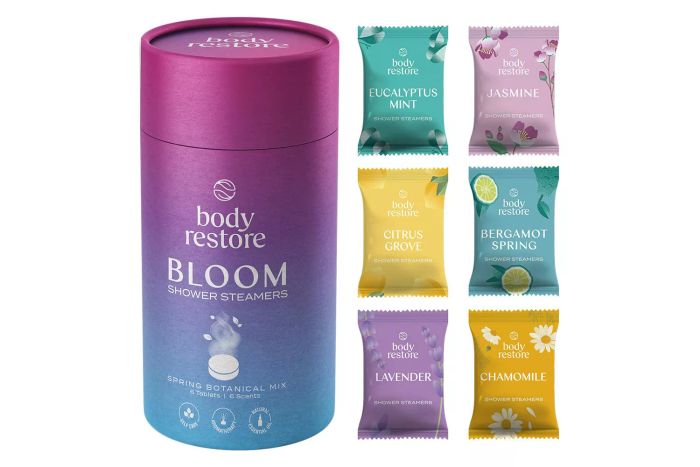 Amazon Body Restore Shower Steamers Aromatherapy 6-Pack Set