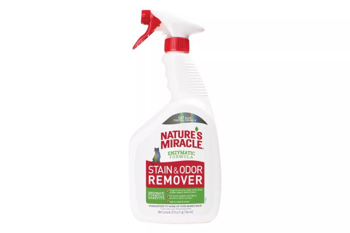 Chewy Nature's Miracle Cat Enzymatic Stain and Odor Remover Spray