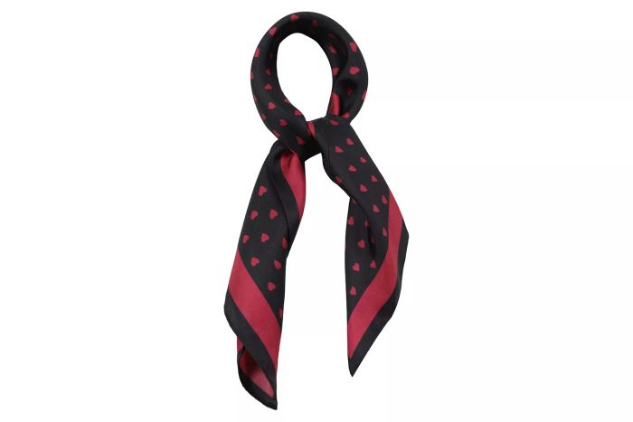 Nordstrom Kate Spade New York Mini Hearts Silk Bandana Scarf
