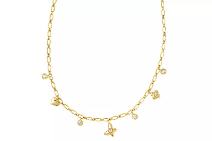 Target Kendra Scott SADIE 14K Gold-Plated Brass Strand Necklace