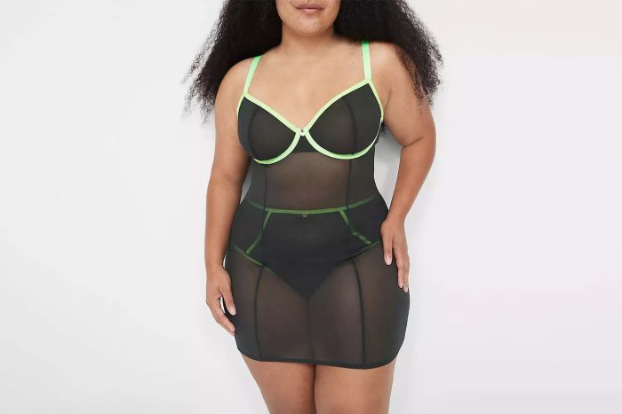 Lane Bryant Mesh Underwire Slip