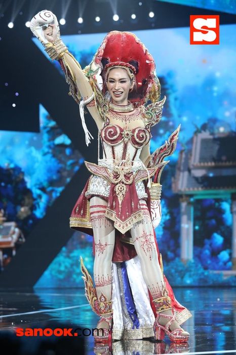 มิสแกรนด์ลพบุรี กับชุดหนุมานไทยบ๊อกซิ่งที่ทรงพลัง