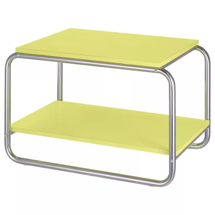 IKEA chrome side table