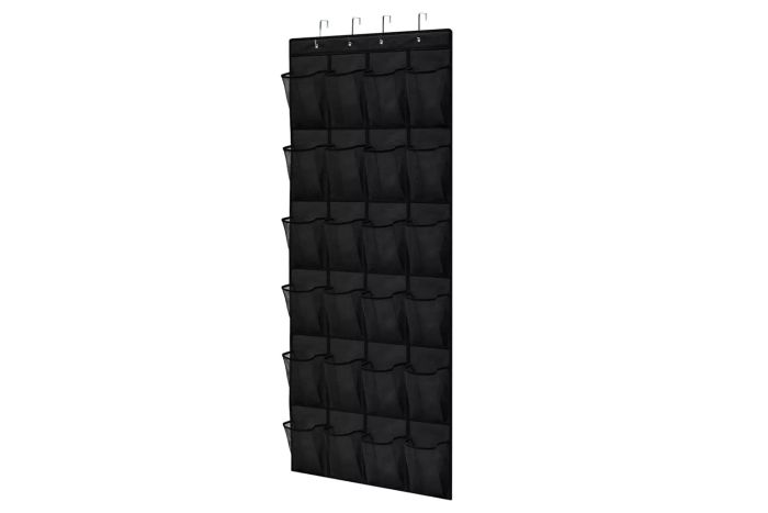 Amazon Gorilla Grip Slip-Resistant, Breathable, Space-Saving Mesh 24-Pocket Shoe Organizer
