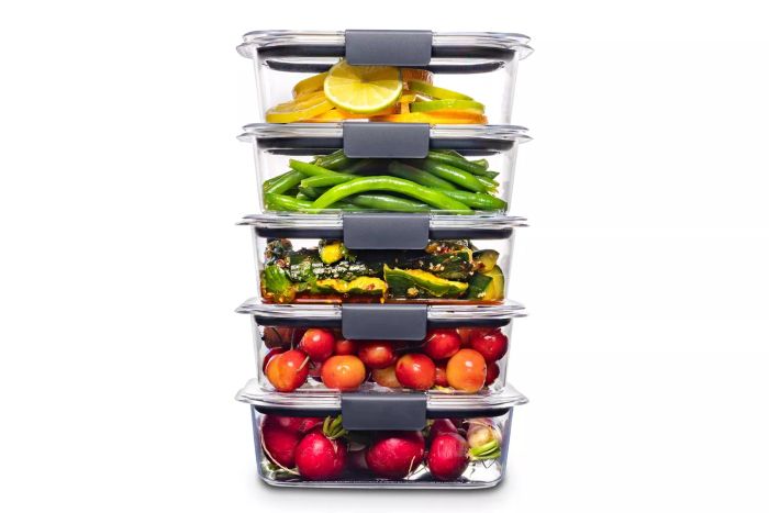 Amazon Rubbermaid Brilliance BPA-Free Food Storage Containers