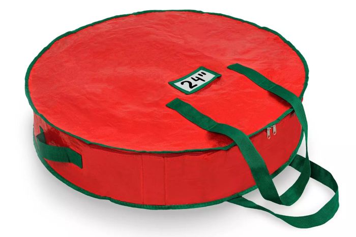 Amazon Handy Laundry Christmas Wreath Storage Bag