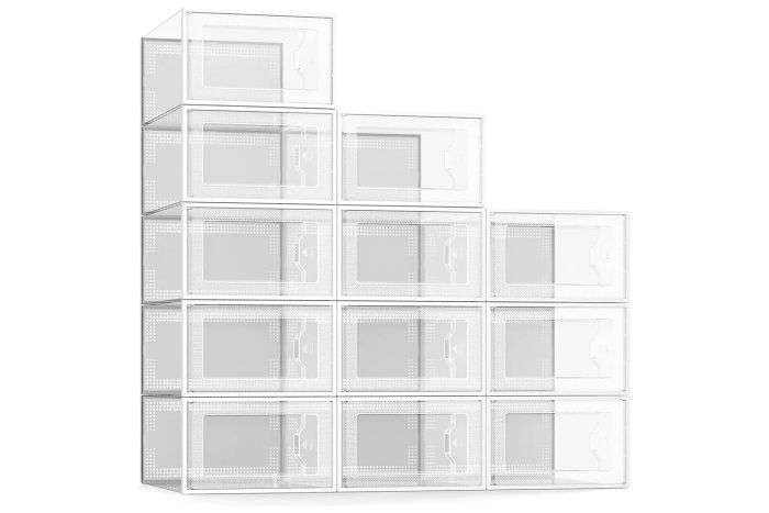 SEE SPRING 12 Pack Shoe Storage Box