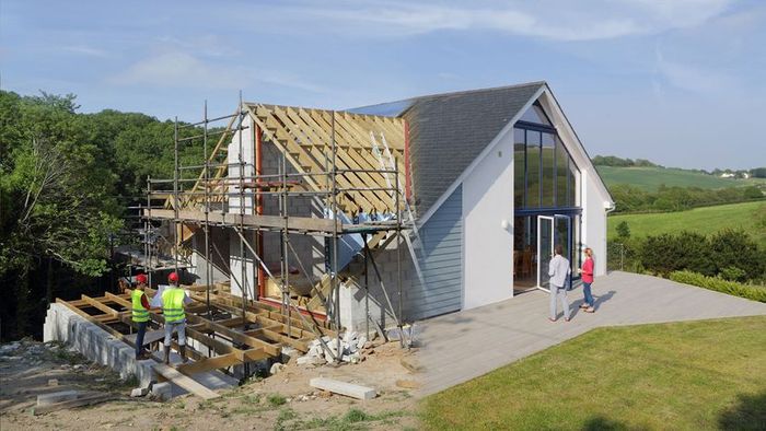 incomplete house