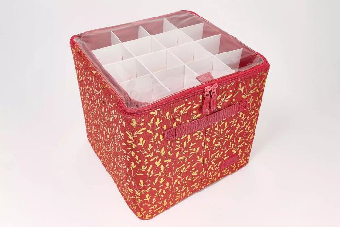 QVC Periea 64-Piece Collapsible Ornament Storage Box Deal