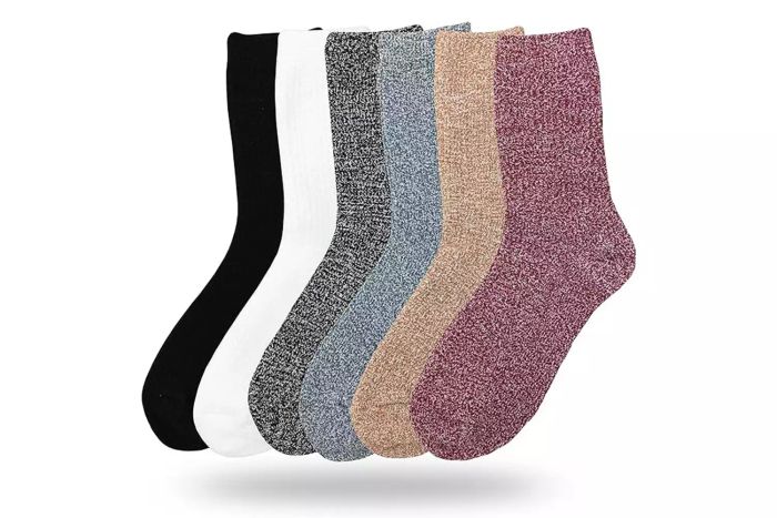 Amazon Eedor Fuzzy Winter Socks for Women - Soft, Warm, Cozy & Fluffy Socks - Perfect for Lounging, Sleeping, and Slipper Wear