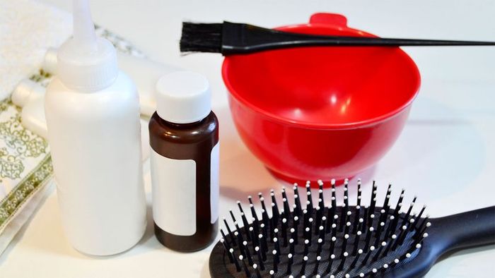 hydrogen peroxide as a bleaching agent