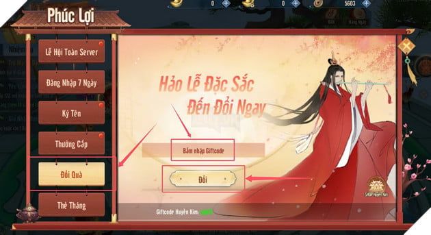 Cập nhật hướng dẫn cách nhập và tổng hợp Giftcode Linh Kiếm Chi Mộng mới nhất năm 2025 phiên bản 2