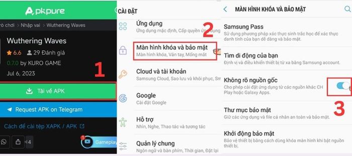 Hướng dẫn tải Wuthering Waves APK trên điện thoại - hình 1
