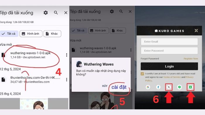 Hướng dẫn tải Wuthering Waves APK trên điện thoại - hình 2