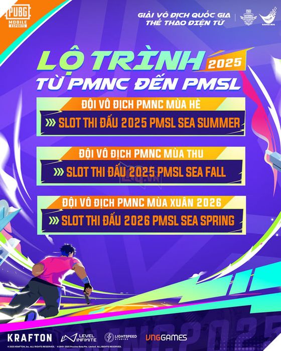 Giải Vô Địch Quốc Gia Thể Thao Điện Tử 2025 Chính Thức Công Bố Bộ Môn PUBG Mobile PMNC 2025 3