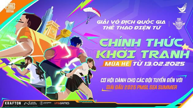 Giải Vô Địch Quốc Gia Thể Thao Điện Tử 2025 Chính Thức Công Bố Bộ Môn PUBG Mobile PMNC 2025