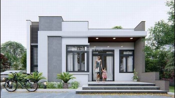 Thiết kế nhà 1 tầng 100m² mang đẳng cấp sang trọng và tiện nghi