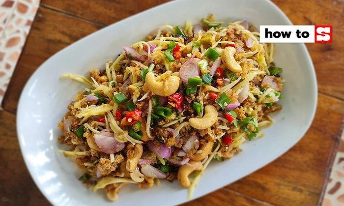 เมนูยำปลาดุกฟูร้านส้มตำ