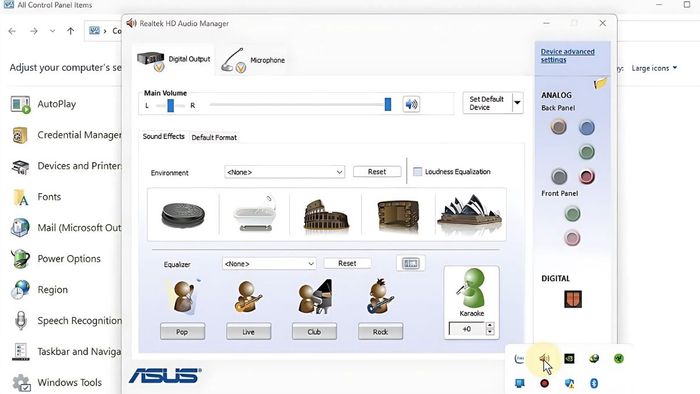 Realtek HD Audio Manager là gì?