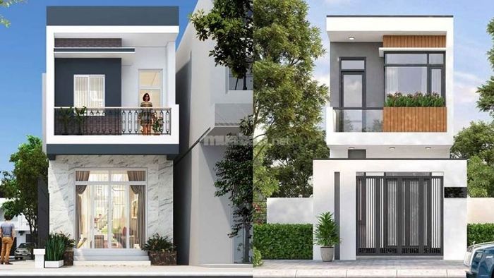 Mẫu nhà 1 trệt 1 lầu với thiết kế đẹp và tiện nghi