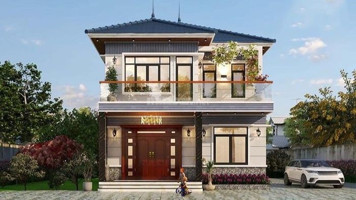 Mẫu nhà 1 trệt 1 lầu 8x15 này phù hợp với những gia đình yêu thích không gian sống tiện nghi và thoáng đãng, mang đến cảm giác gần gũi với thiên nhiên.