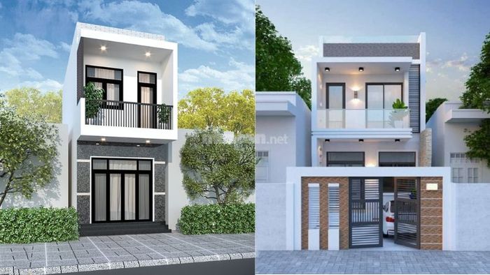 Thiết kế nhà 2 tầng 5x20 giúp tận dụng tối đa diện tích đất, tạo không gian sống thông thoáng, hiện đại và đầy đủ tiện nghi.