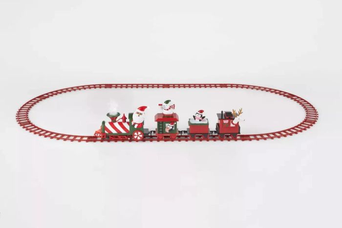 36in Animated Train and Track Set Christmas Decor - Wondershop™
