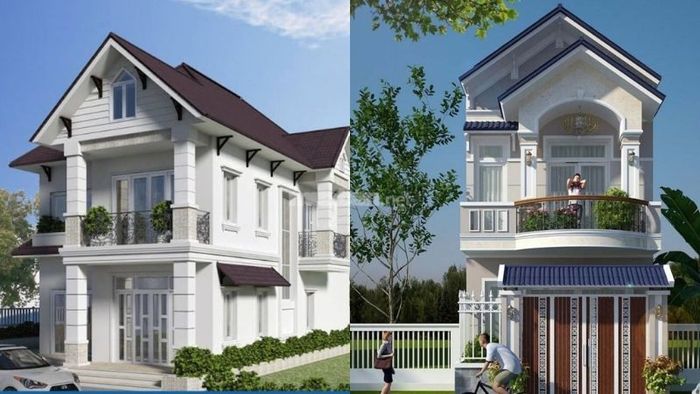 Mẫu nhà 1 trệt 1 lầu mái ngói này mang lại cảm giác ấm cúng, dễ chịu, đồng thời cũng rất phù hợp với những gia đình yêu thích sự pha trộn giữa yếu tố hiện đại và nét đẹp truyền thống.