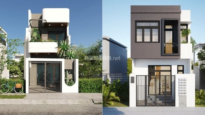 Kiểu nhà 5x15 với thiết kế 1 trệt 1 lầu mang lại không gian sống vừa vặn, phù hợp cho gia đình nhỏ muốn có một không gian thoải mái mà không tốn quá nhiều diện tích.