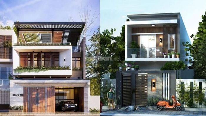 Mẫu nhà 6x15 với 1 trệt 1 lầu có thiết kế hợp lý, tận dụng tối đa diện tích, đem lại không gian sống lý tưởng cho gia đình có nhu cầu sử dụng đầy đủ các phòng chức năng.