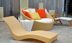 Outdoor furniture pieces