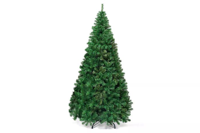 Amazon Goplus 7ft Artificial Christmas Tree, Unlit Pine Tree