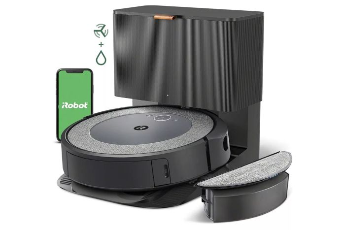 Amazon iRobot Roomba Combo i5+ Self-Emptying Robot Vacuum and Mop