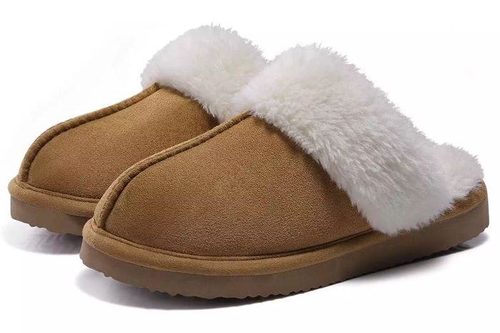 Amazon Litfun Women's Fuzzy Memory Foam Slippers – Plush Winter House Shoes for Indoor and Outdoor Comfort