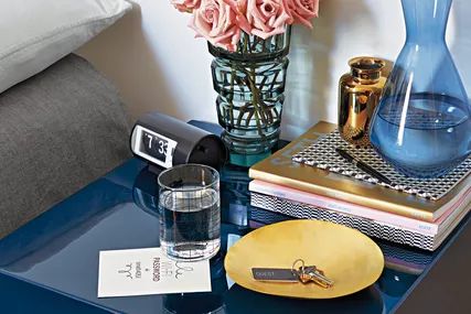 Guest room nightstand