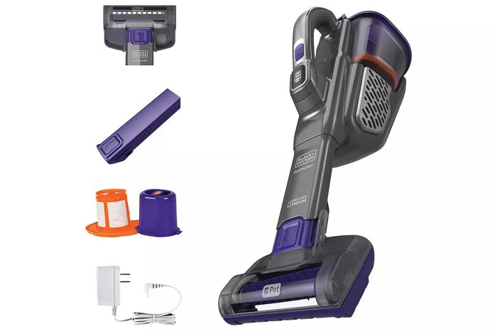 BLACK+DECKER Furbuster Handheld Vacuum for Pets, Cordless