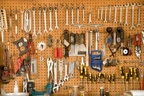 A well-arranged tool pegboard can be incredibly satisfying to look at.