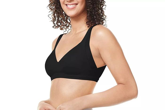 Warner's Women's No Side Effects Underarm and Back-Smoothing Comfort Wireless Lightly Lined Bra