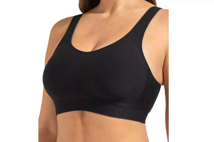 Amazon SHAPERMINT Compression Wire-Free High Support Bra for Women, Small Size