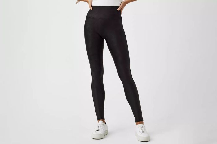 Cyber Monday Deals on Spanx Faux Leather Fleece-Lined Leggings