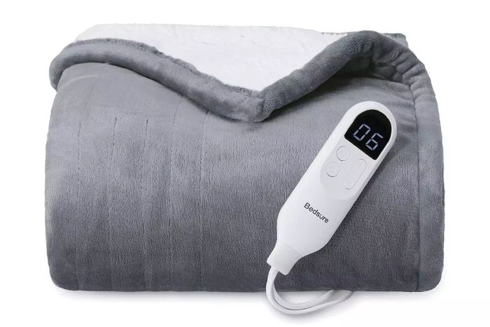 Amazon Bedsure Electric Heated Blanket