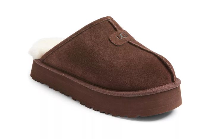 UGG Discoquette Genuine Shearling Slide Slipper at Nordstrom