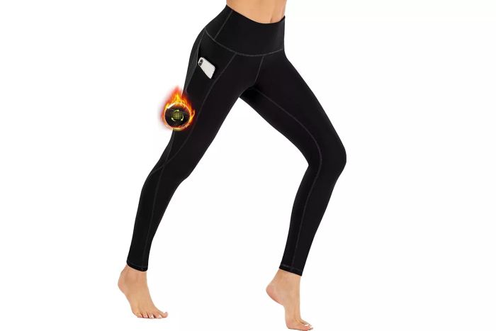 Amazon Ewedoos Fleece-Lined Leggings with Pockets for Women - Thermal