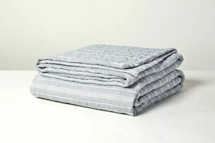 Black Friday Target Hearth & Hand with Magnolia Alternating Stripe Matelassé Coverlet