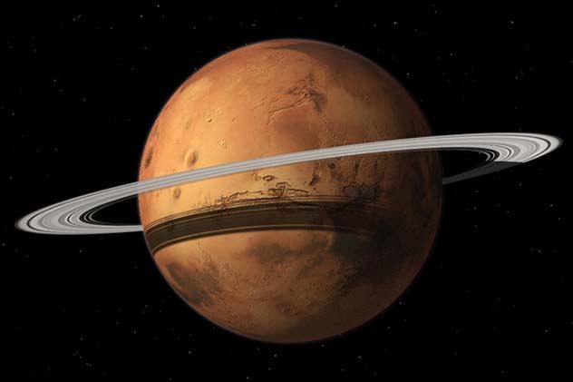 Rings of Mars