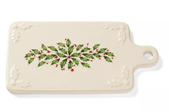 Black Friday Amazon Lenox Porcelain Holiday Cheeseboard